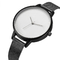 Mesh Band Alloy Quartz Watch White Dial 3ATM Waterproof IP Plated